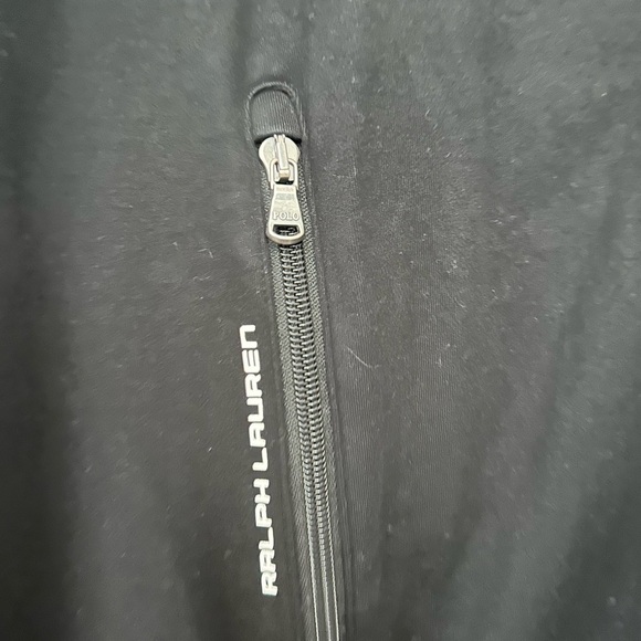Polo Ralph Lauren Track Jacket Size XL Mens Black Striped Arms Pony Logo  Zip - Picture 3 of 12